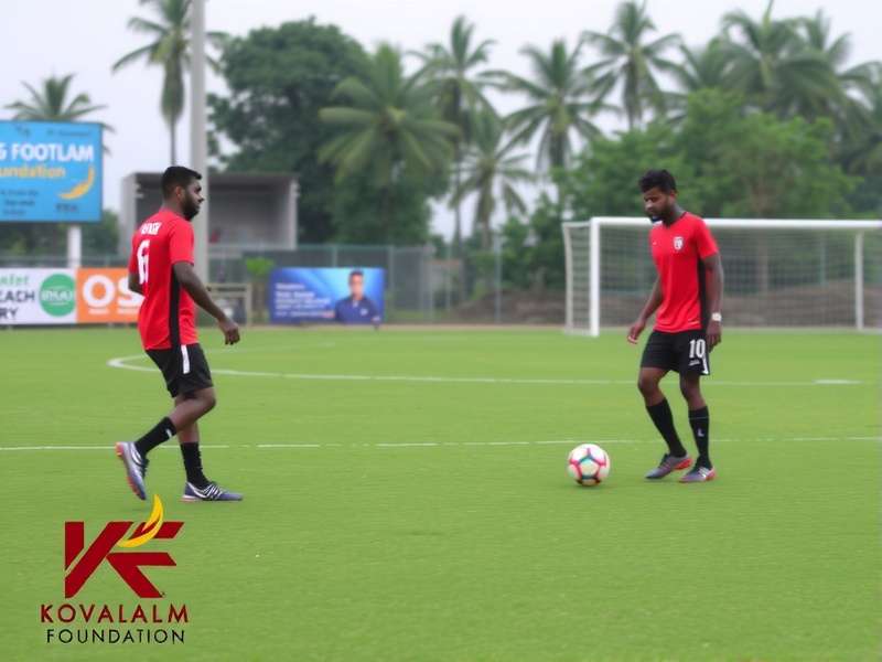 Youth academy football training